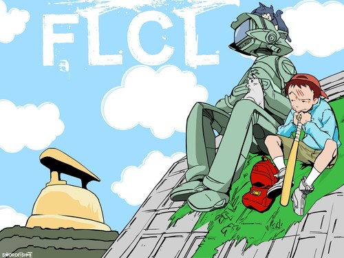 Anime flcl canti nandaba - , naota